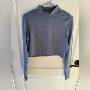 Offline by Aerie Ribbed Mockneck NWOT